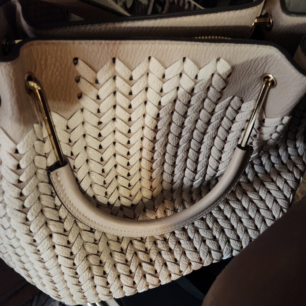 Sondra Roberts Squared Mesh Detail Handbag
